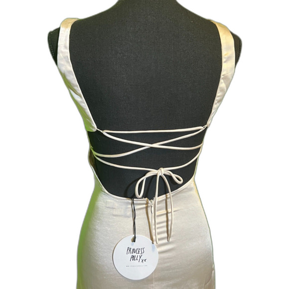 NWT Princess Polly Cobie Satin Minidress (Size 0) - Picture 9 of 14